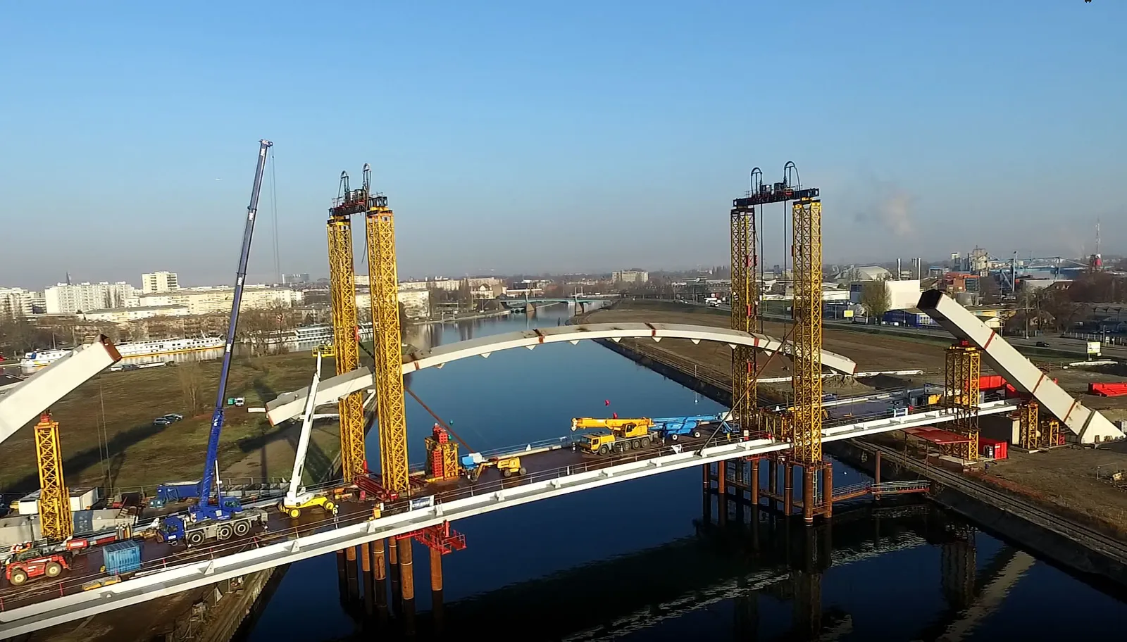 Pont Citadelle — construction